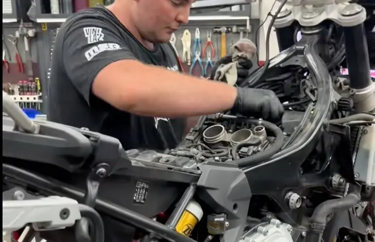 La BMW F 850 GS