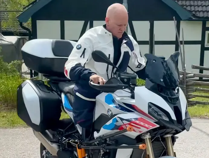 Joacim Boive y su BMW S 1000 XR