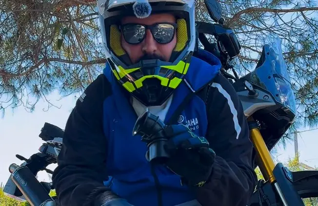 El propietario de la Yamaha Tenere