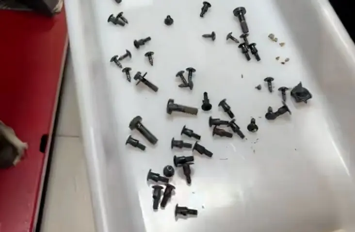 Los tornillos de la Kymco