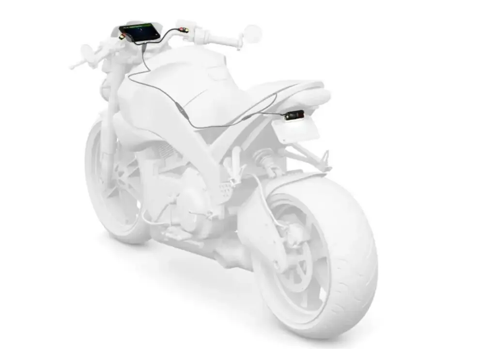 El radar de la moto de Garmin