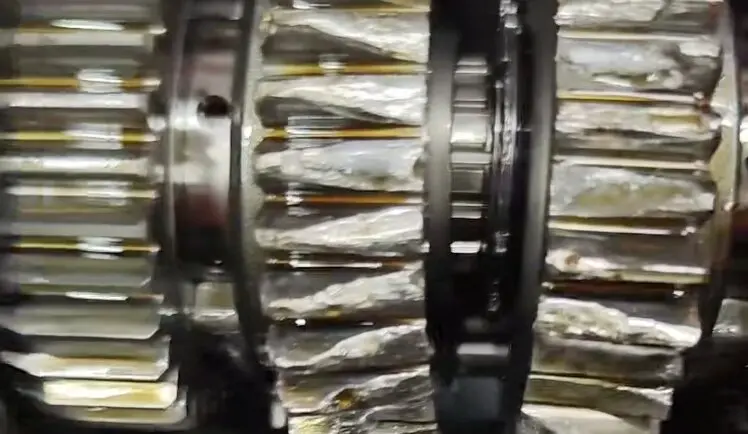Los engranajes de la Kawasaki Z900