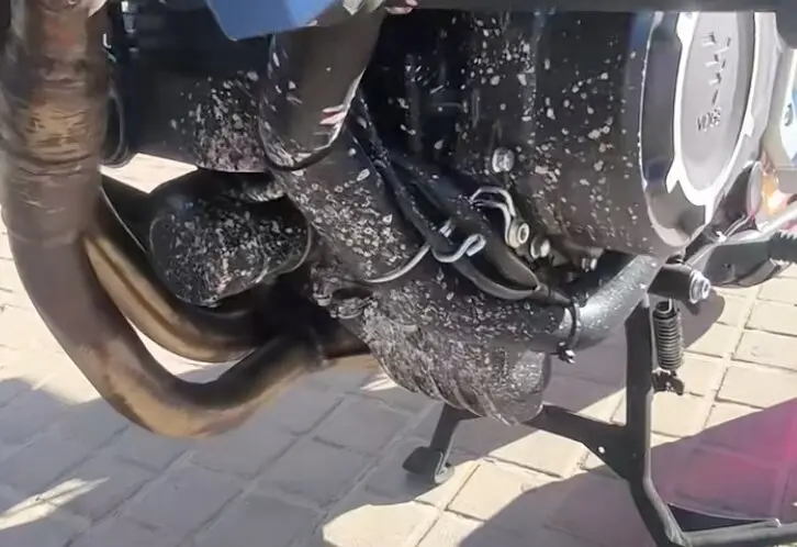 El motor de la Voge 525 DSX
