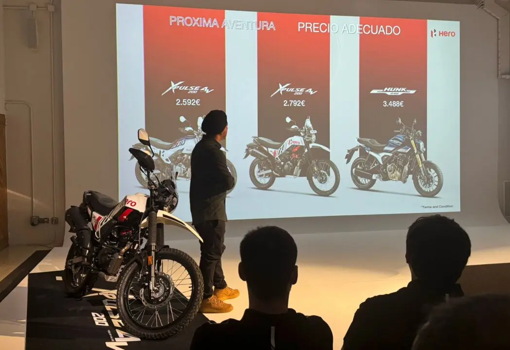 La presentación de Hero en España