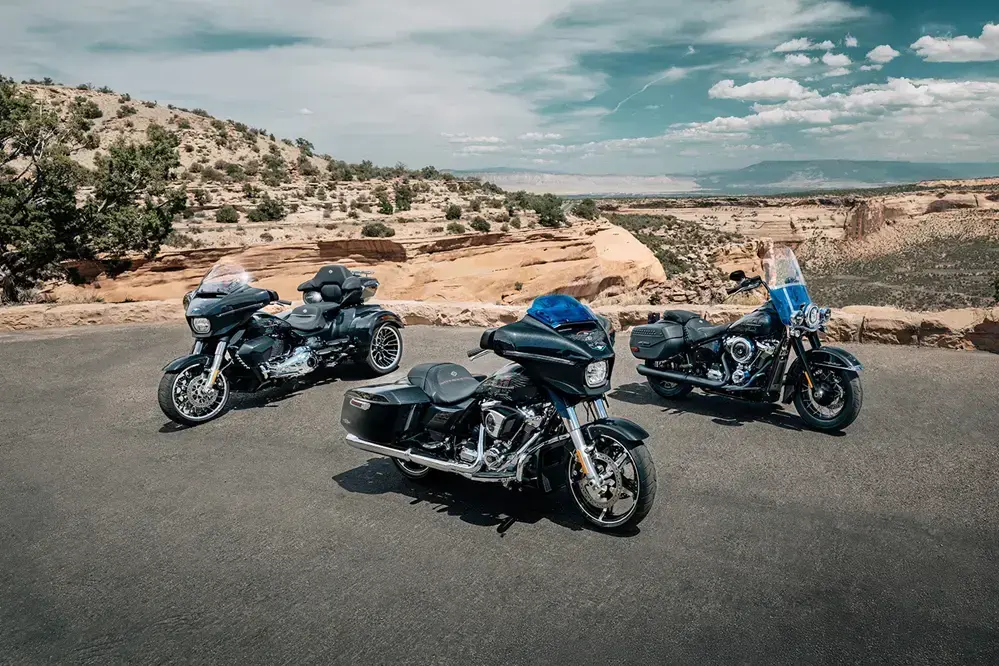 La nueva gama touring de Harley Davidson