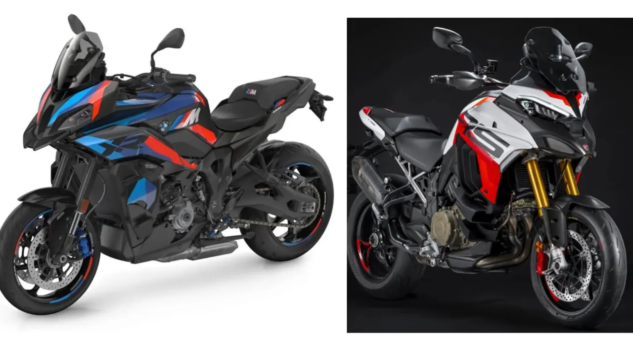 La BMW M 1000 XR y la Ducati Multistrada RS