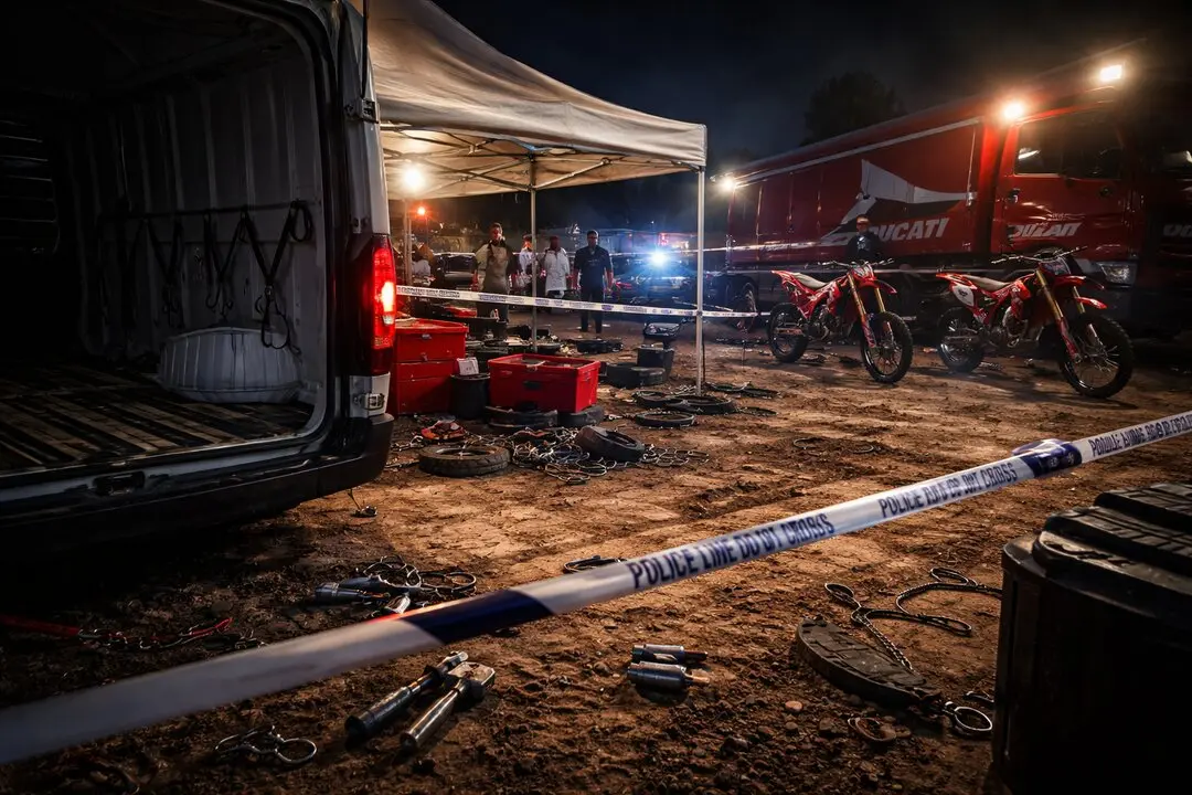 El robo de las Ducati