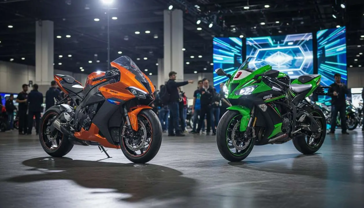  Moto innovadora del gigante chino desaf&iacute;a a Kawasaki en dise&ntilde;o y tecnolog&iacute;a avanzada 2024 &mdash; Imagen generada por IA 