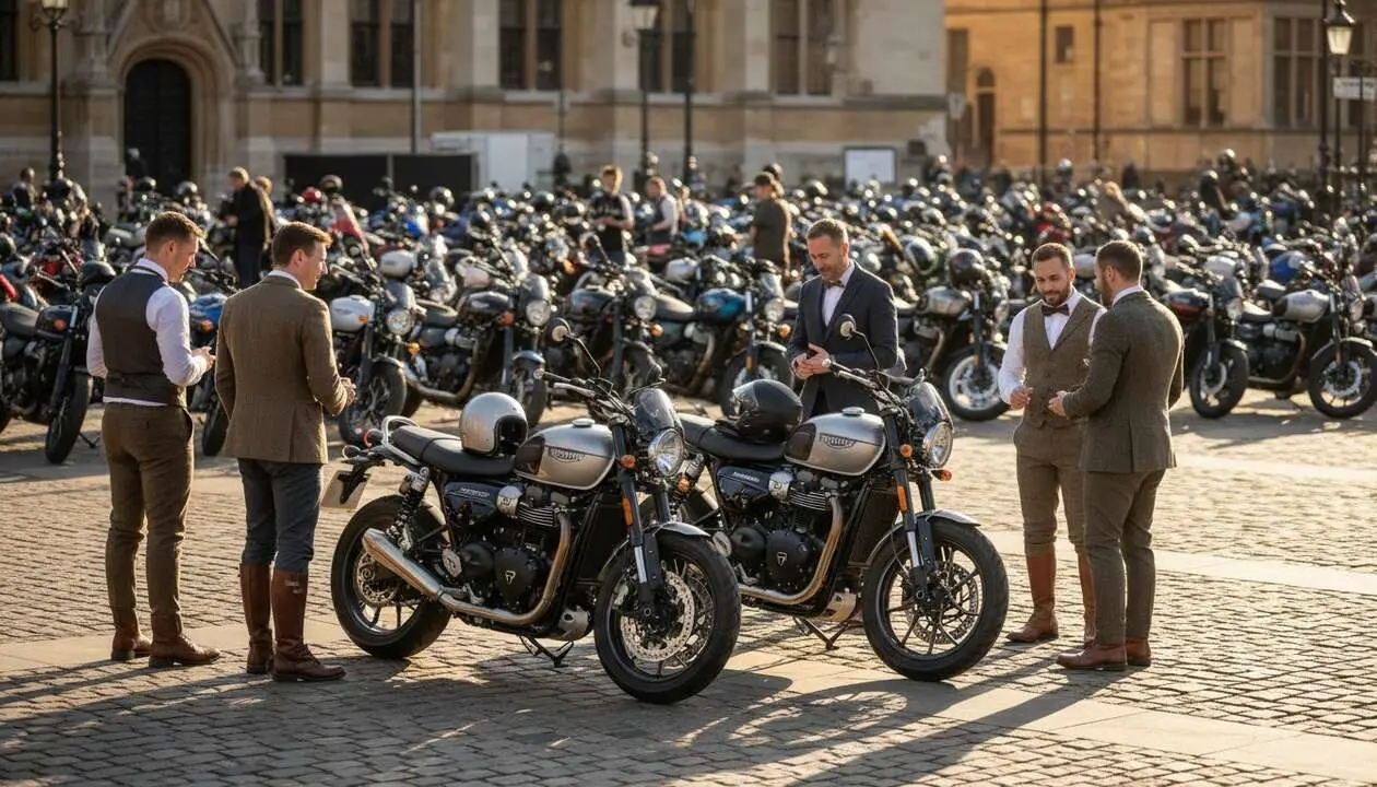  Triumph anuncia reducci&oacute;n de precios en motos 400 para el DGR2026 y esto es lo que debes saber &mdash; Imagen generada por IA 