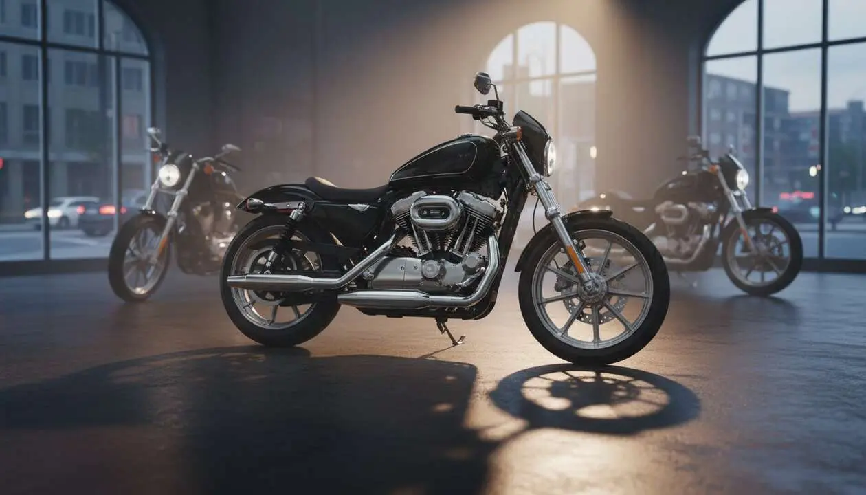  Harley-Davidson Sportster 883 relanzamiento con dise&ntilde;o cl&aacute;sico y precios sorprendentes en 2024 &mdash; Imagen generada por IA 