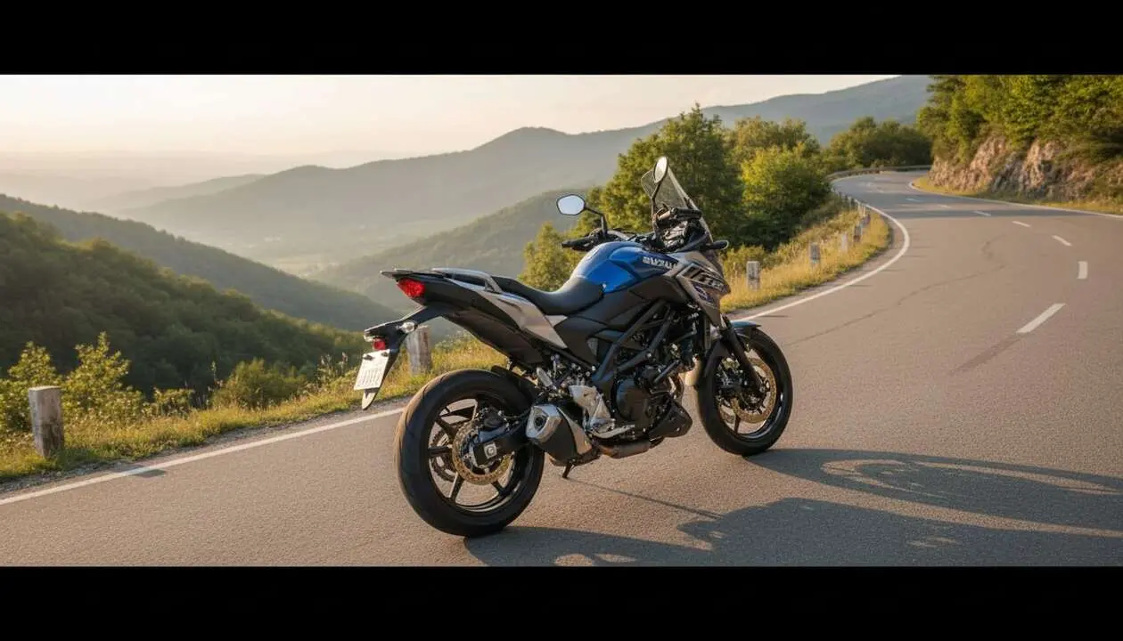  Suzuki SV-7GX 2026 crossover con motor V2 potente y dise&ntilde;o innovador en el mercado automotriz actual &mdash; Imagen generada por IA 