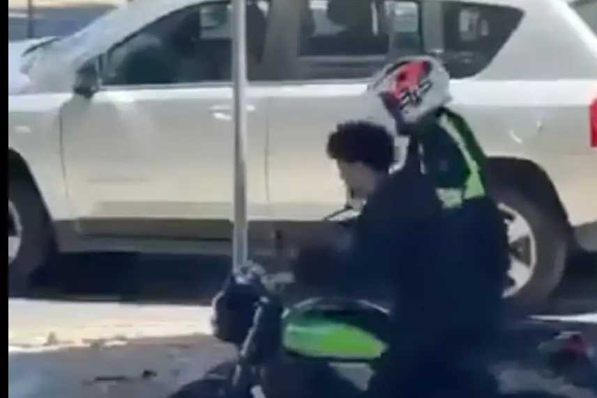 El robo de una moto