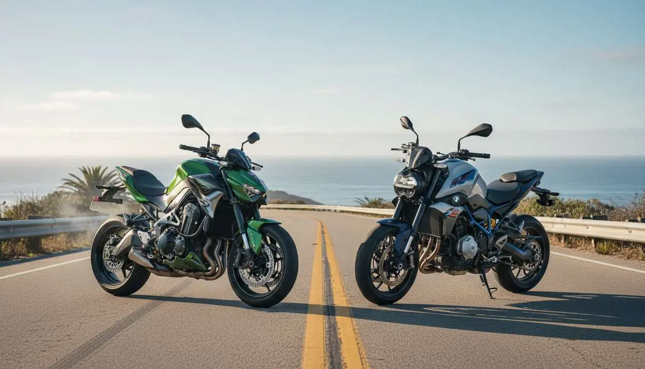  Comparativa detallada entre la Kawasaki Z1100 SE 2026 y la BMW R 1300 R para decidir cu&aacute;l vale m&aacute;s la pena &mdash; Imagen generada por IA 