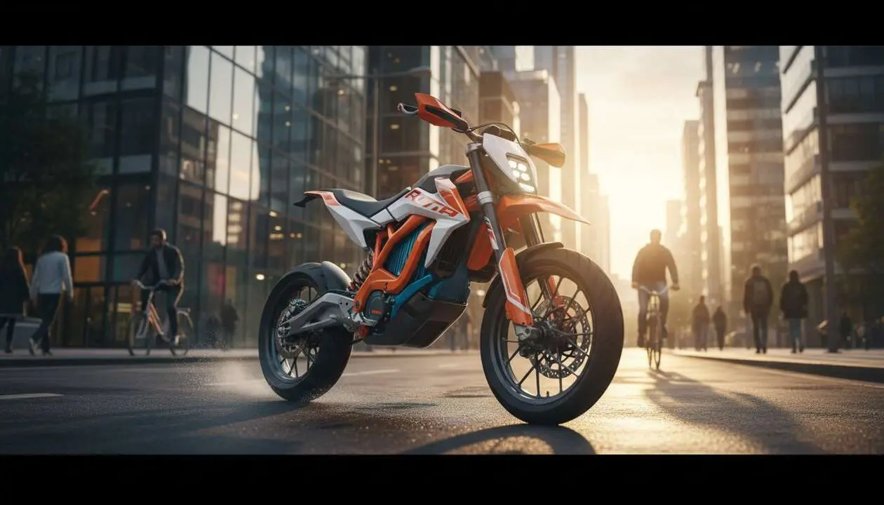  KTM Freeride E 2027 la trail el&eacute;ctrica innovadora que revoluciona la movilidad urbana sostenible &mdash; Imagen generada por IA 