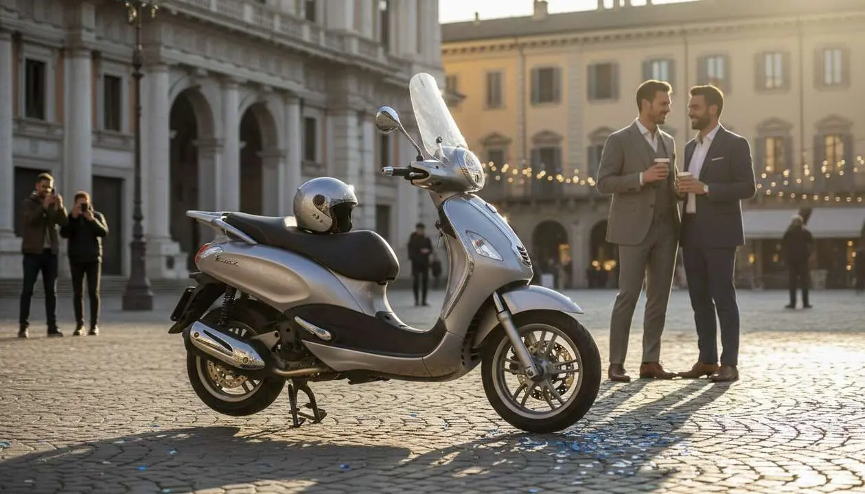  Piaggio celebra 25 a&ntilde;os de &eacute;xito con su ic&oacute;nico scooter Beverly en el mercado de movilidad urbana &mdash; Imagen generada por IA 