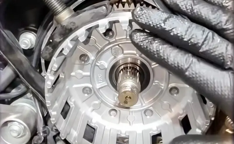 El embrague de la Yamaha