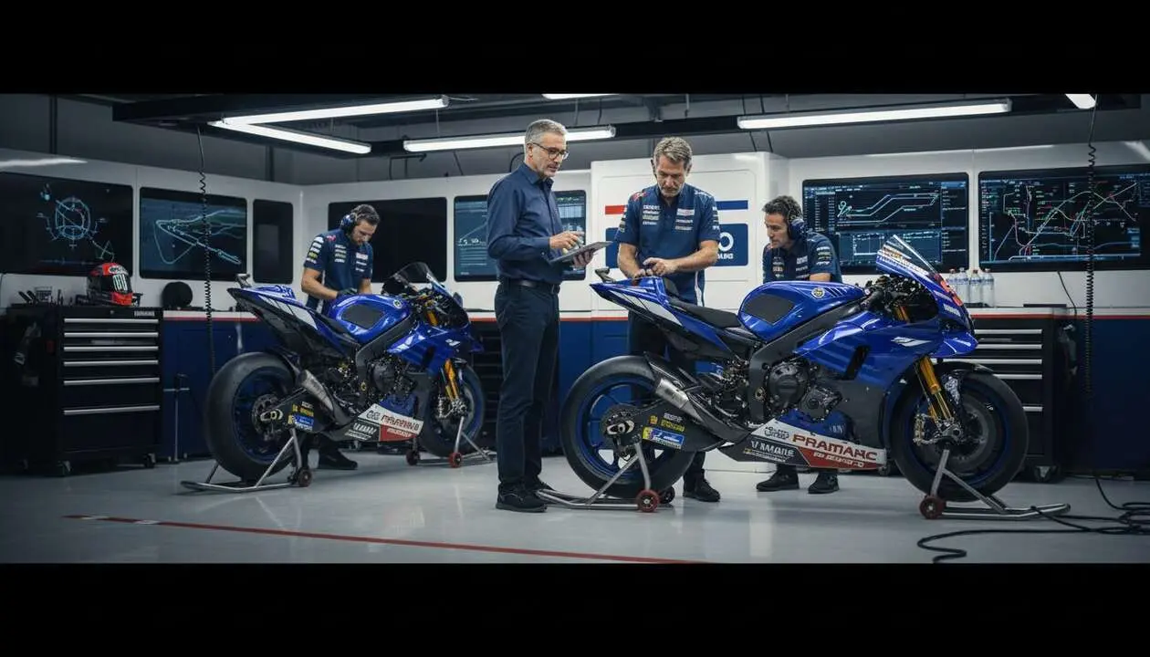  Ross Brawn se une a Pramac Yamaha en MotoGP aportando su experiencia de la F&oacute;rmula 1 al mundo del motor de motos &mdash; Imagen generada por IA 