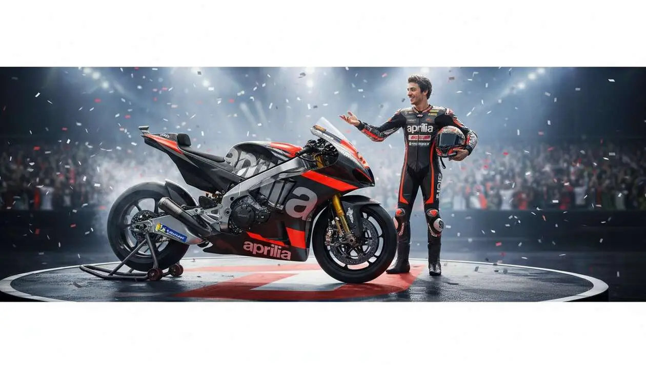  MotoGP 2026: Jorge Lorenzo conf&iacute;a en que Aprilia conquistar&aacute; el campeonato mundial de motociclismo &mdash; Imagen generada por IA 
