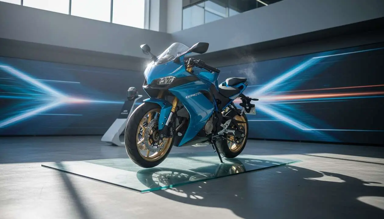  CFMOTO 500SR moto china econ&oacute;mica con dise&ntilde;o deportivo y precio inferior a 3.700 euros que est&aacute; ganando popularidad &mdash; Imagen generada por IA 