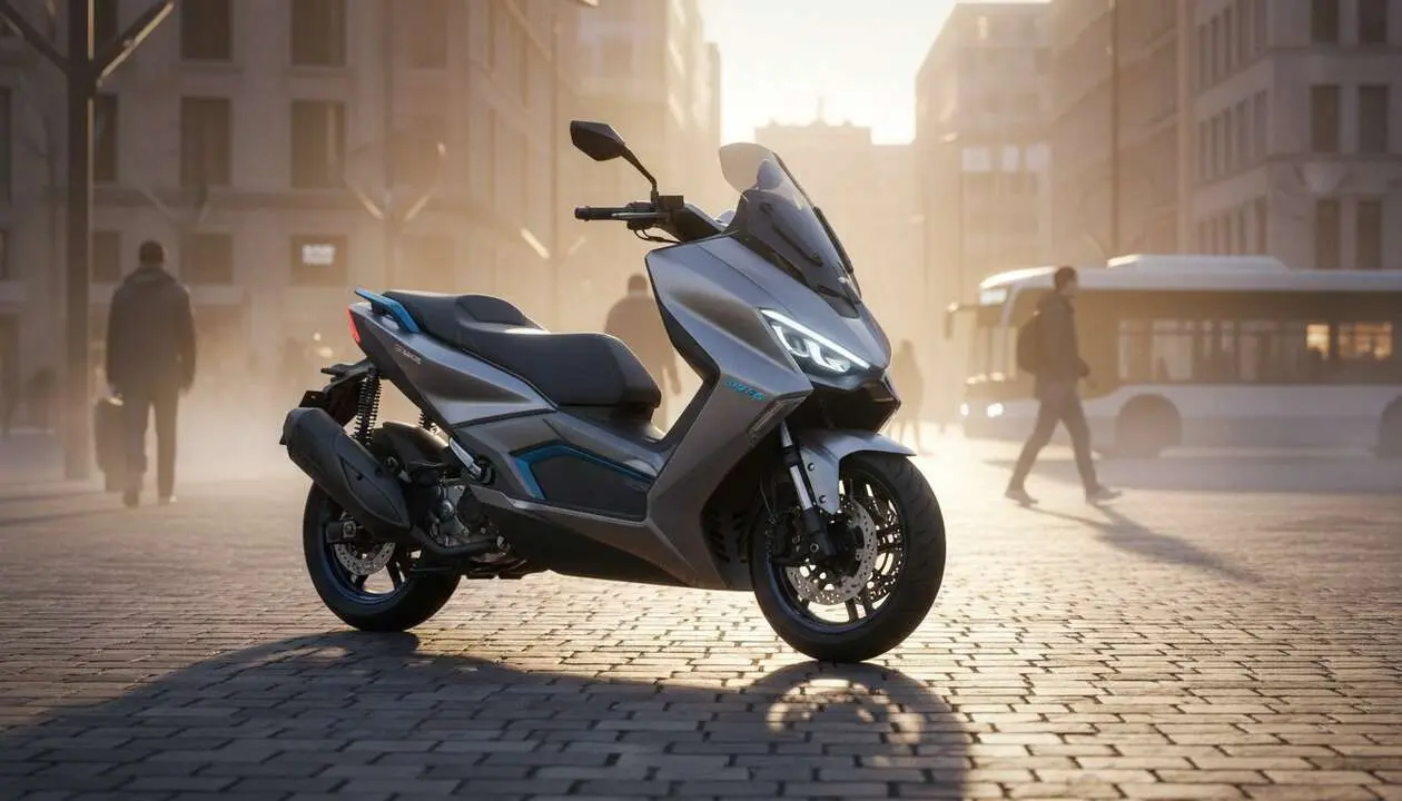  Scooter Zontes 368G MY26 revolucionando la movilidad urbana en las ciudades para 2026 &mdash; Imagen generada por IA 