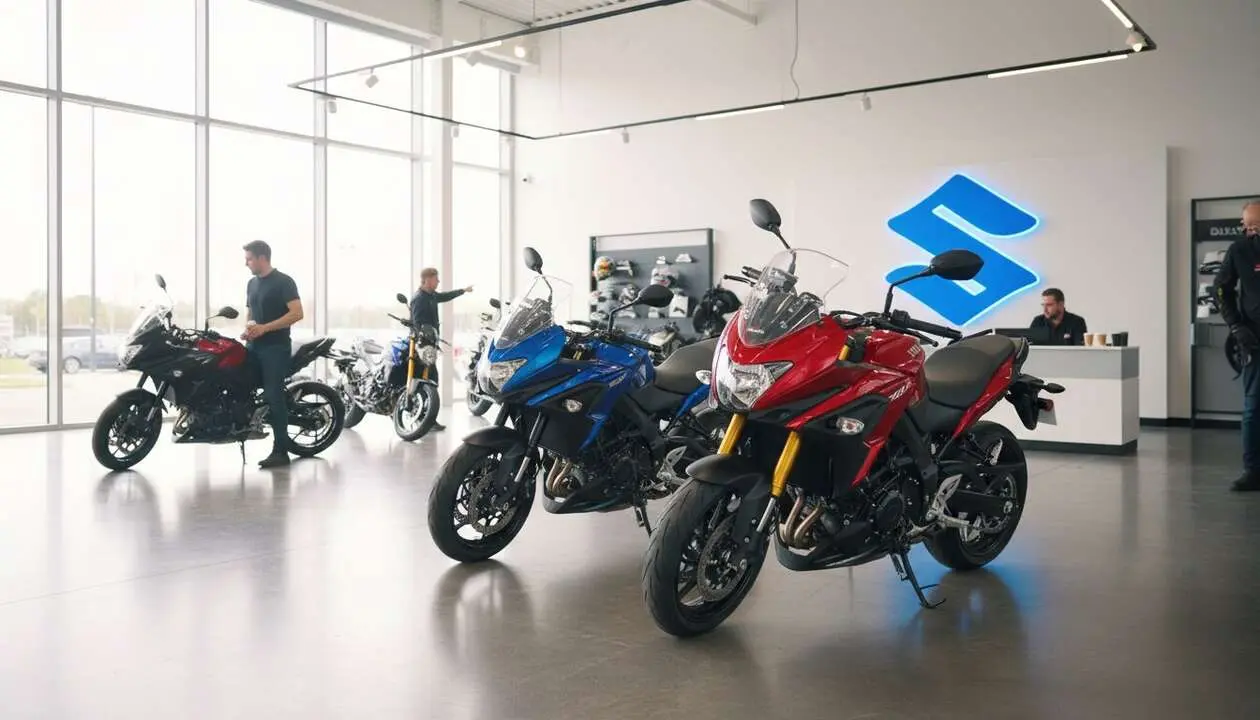  Suzuki presenta S-ZONE en Espa&ntilde;a con motos desde 6.499 euros y ofertas exclusivas para nuevos clientes &mdash; Imagen generada por IA 