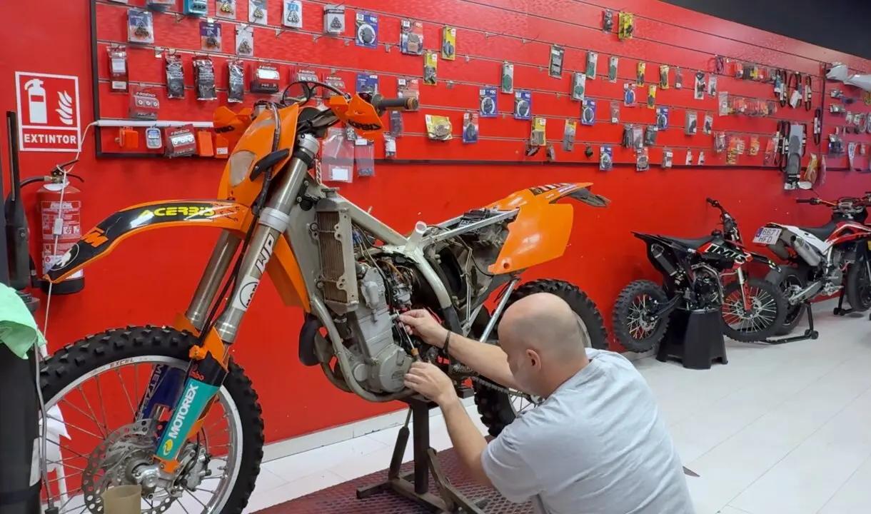 La KTM en Bibimotos Corse