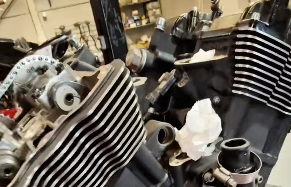Harley Davidson, el motor de una V-Rod