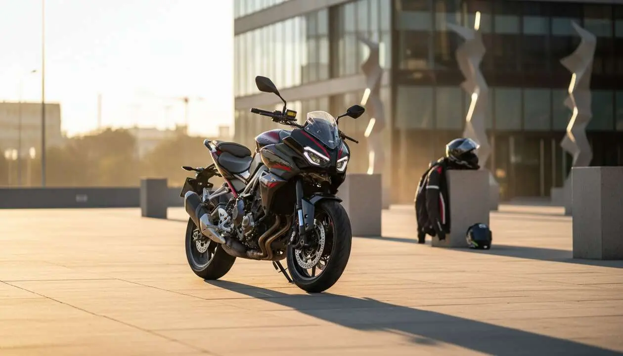  MITT GT-K 750 moto china moderna y potente que est&aacute; revolucionando el mercado internacional de motocicletas &mdash; Imagen generada por IA 