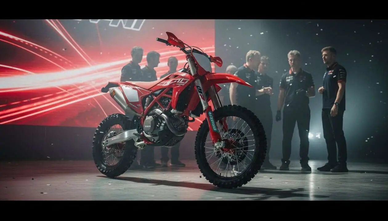  Ducati Desmo250 MX 2027 en acci&oacute;n revolucionando las competencias de motocross MX2 con potencia y adrenalina m&aacute;xima &mdash; Imagen generada por IA 