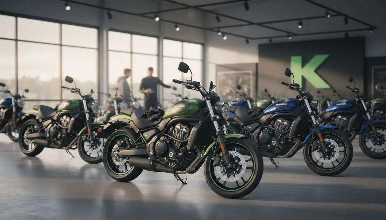  Kawasaki Vulcan S 2025 en liquidaci&oacute;n total &uacute;ltima oportunidad para conseguir la moto ideal al mejor precio &mdash; Imagen generada por IA 