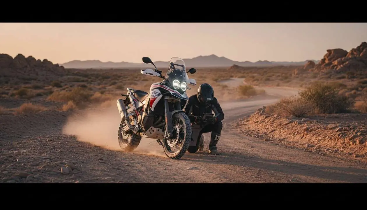  Voge DS800 Rally 2026 todoterreno potente con motor de 95 CV para aventuras y terrenos dif&iacute;ciles &mdash; Imagen generada por IA 