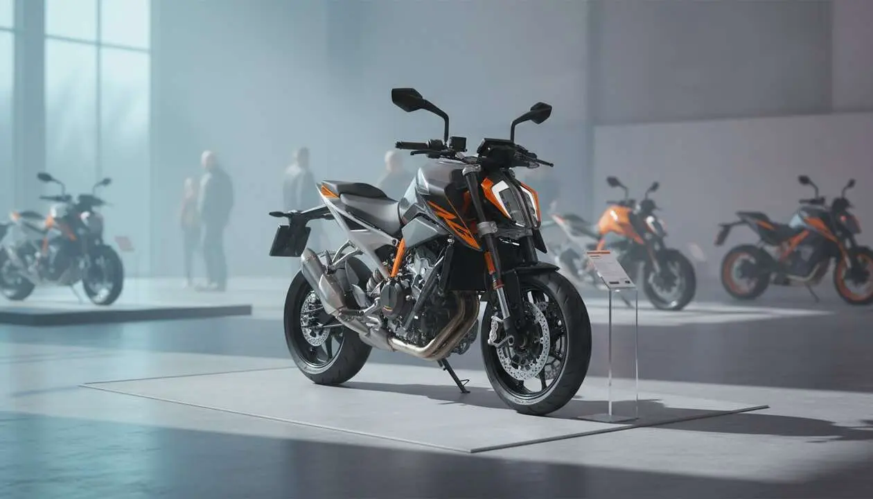  KTM 790 Duke 2027 en Espa&ntilde;a destacada por su ligereza, precisi&oacute;n y nuevo precio competitivo para motos deportivas &mdash; Imagen generada por IA 