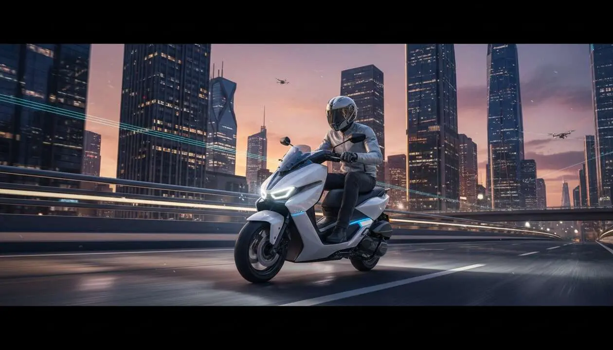  Scooter MITT Alto 125 sin carnet ideal para moverse en 2026 de forma eficiente y r&aacute;pida &mdash; Imagen generada por IA 