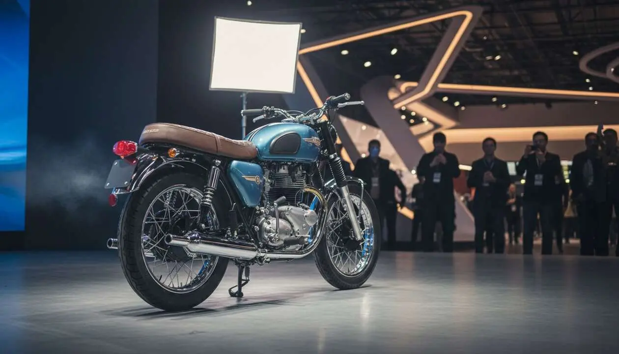  BSA Bantam 350 2026 la moto retro cl&aacute;sica que combina estilo vintage y tecnolog&iacute;a moderna &mdash; Imagen generada por IA 