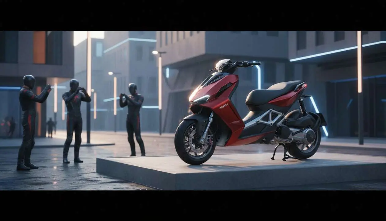  Italjet Dragster 2026 una moto italiana innovadora que revoluciona las calles con dise&ntilde;o y tecnolog&iacute;a avanzada &mdash; Imagen generada por IA 