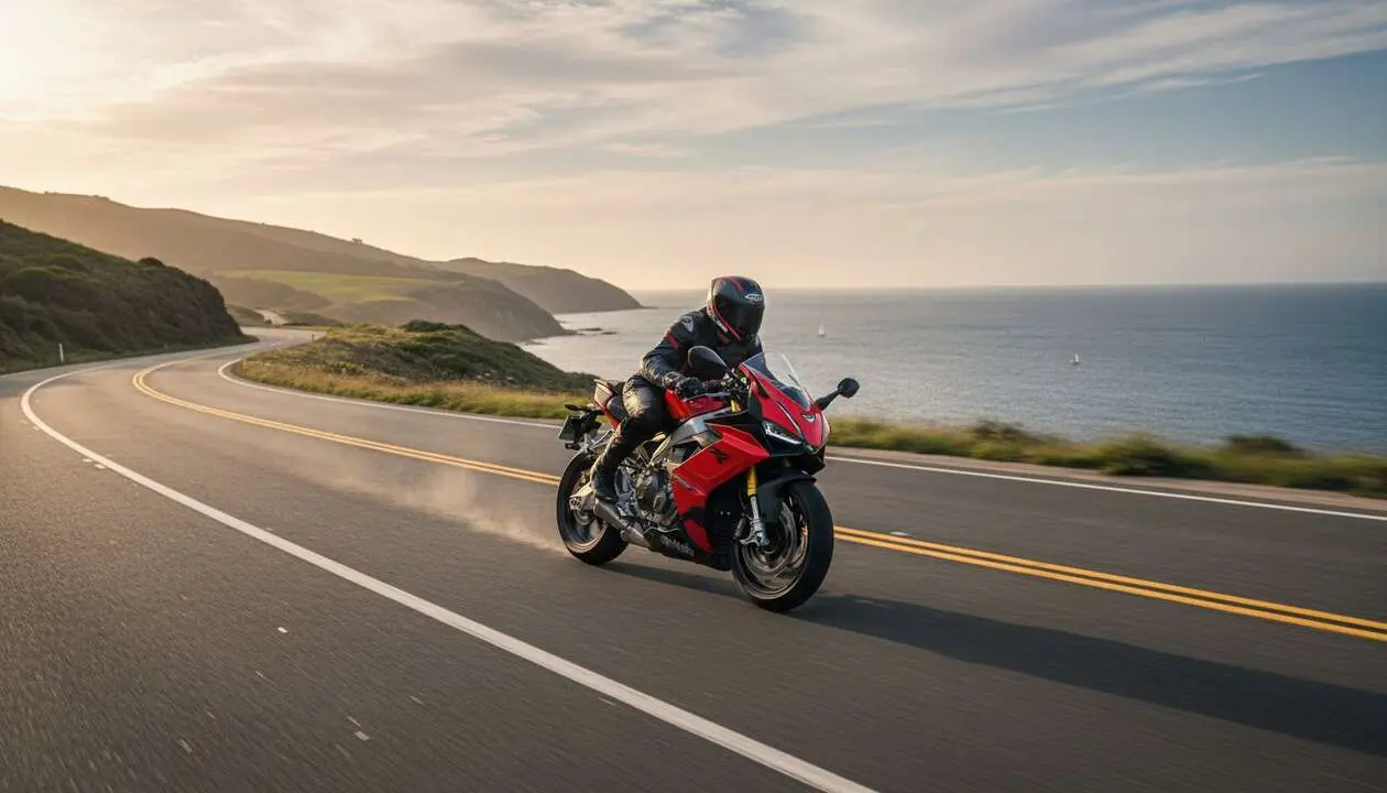  Aprilia RS 660 la moto deportiva que revoluciona la conducci&oacute;n y domina las carreteras en 2024 &mdash; Imagen generada por IA 
