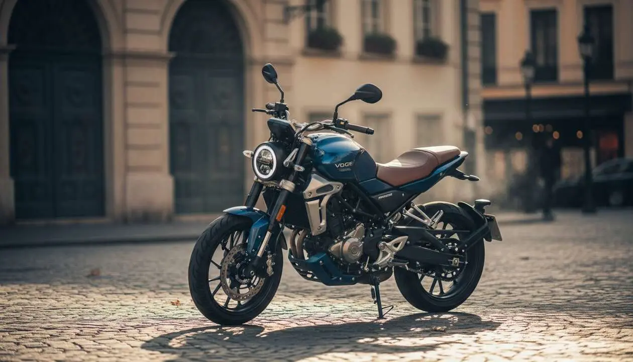 Voge 300AC moto urbana innovadora perfecta para la ciudad con dise&ntilde;o moderno y rendimiento eficiente &mdash; Imagen generada por IA 