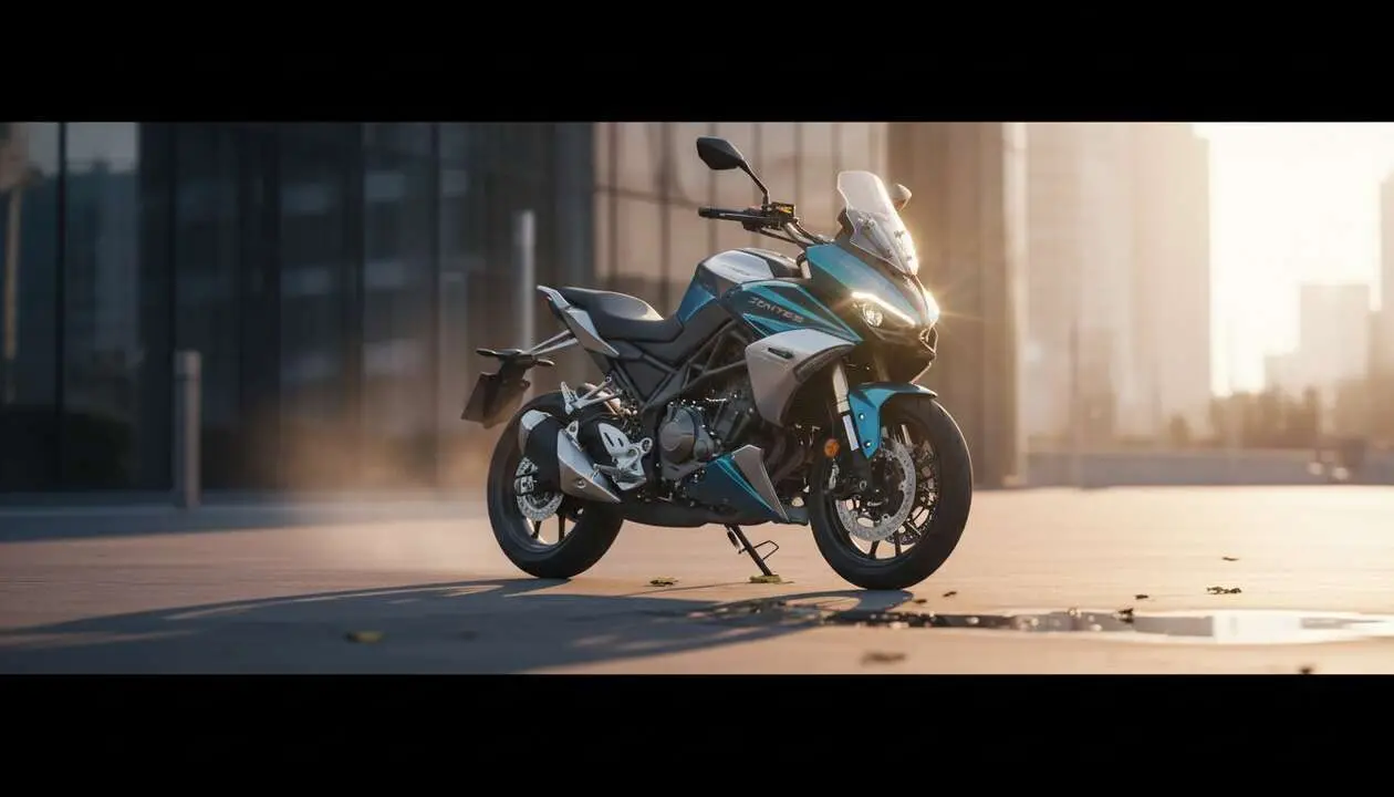  Zontes 368g con dise&ntilde;o innovador y tecnolog&iacute;a avanzada que revoluciona el mundo de las motos actuales &mdash; Imagen generada por IA 