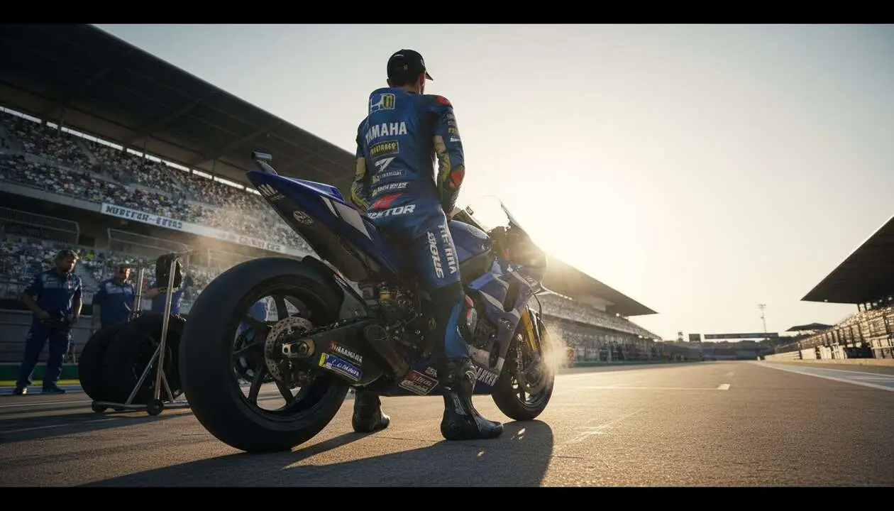  Jorge Lorenzo y Yamaha: la historia detallada de su relaci&oacute;n y los secretos del piloto estrella en MotoGP &mdash; Imagen generada por IA 