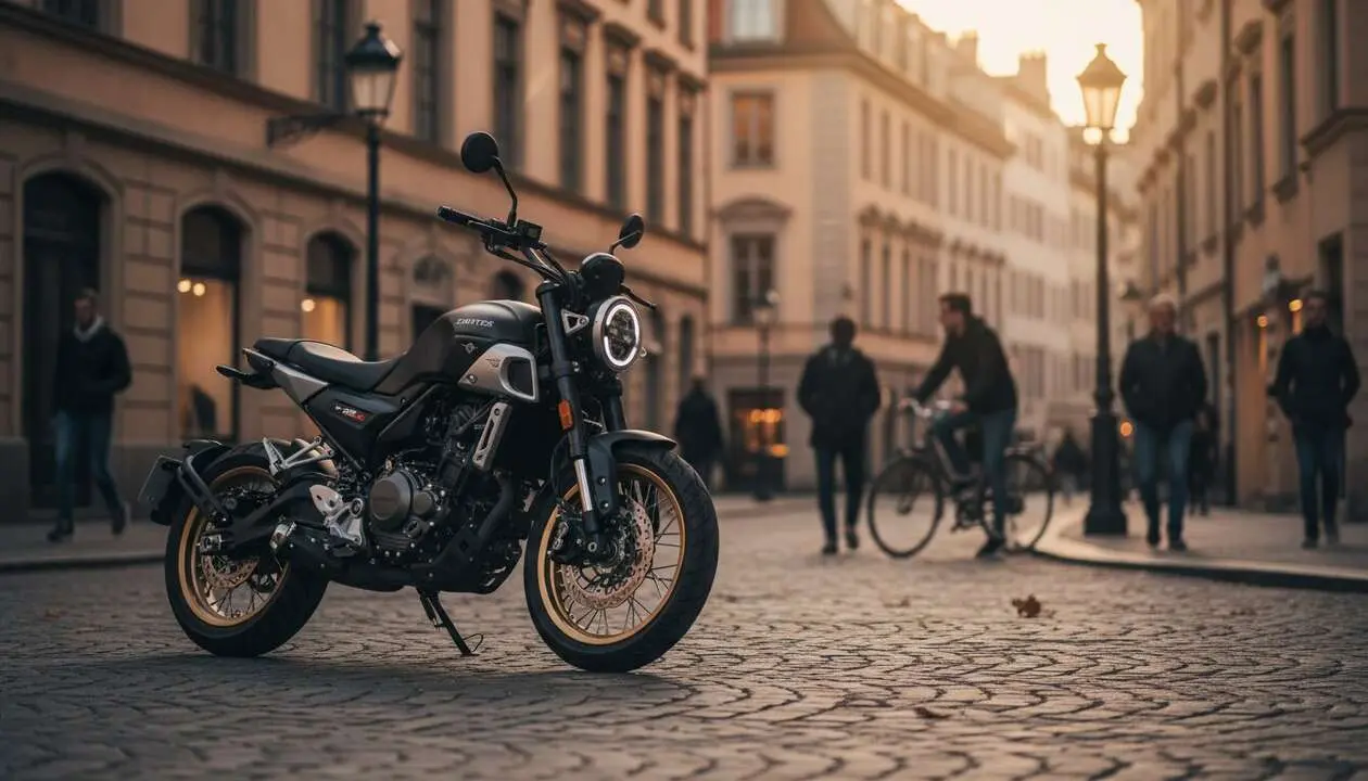  Zontes G1-125 X la moto urbana 2026 preferida por su dise&ntilde;o, rendimiento y tecnolog&iacute;a avanzada en ciudad &mdash; Imagen generada por IA 
