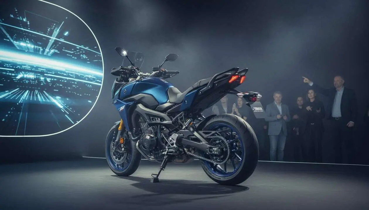  Yamaha Tracer 9 2026 con innovaciones avanzadas y dise&ntilde;o renovado para una experiencia de conducci&oacute;n excepcional &mdash; Imagen generada por IA 