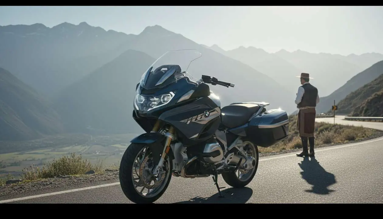  BMW R 1300 RT 2026 la nueva moto touring que revoluciona las carreteras de Argentina con tecnolog&iacute;a avanzada &mdash; Imagen generada por IA 