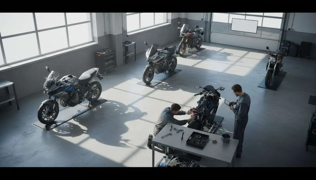  Motocicletas de las marcas m&aacute;s caras de mantener en el taller y consejos para ahorrar en reparaciones &mdash; Imagen generada por IA 