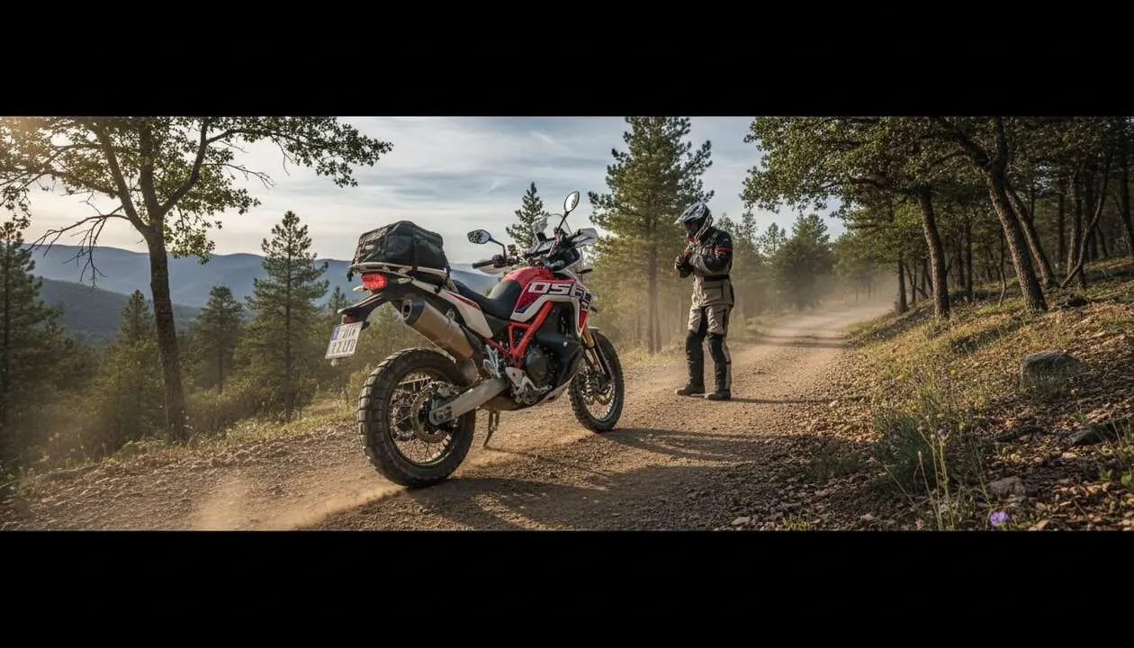  Voge DS800 Rally 2026 en acci&oacute;n, la trail m&aacute;s vendida por solo 7.888 euros con dise&ntilde;o y potencia excepcionales &mdash; Imagen generada por IA 