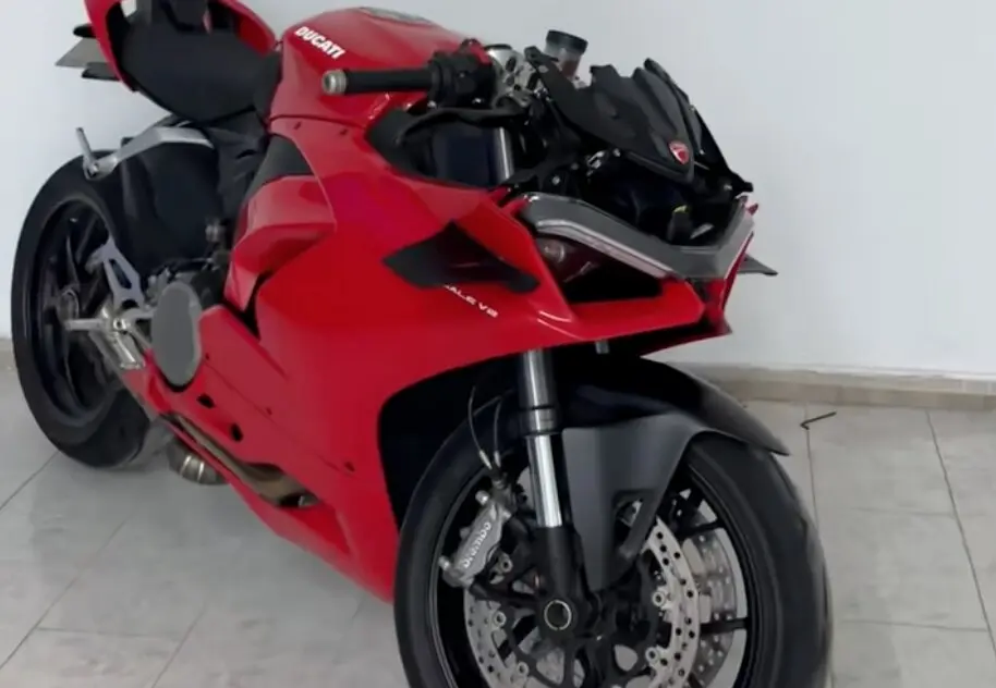 La Panigale desmontada