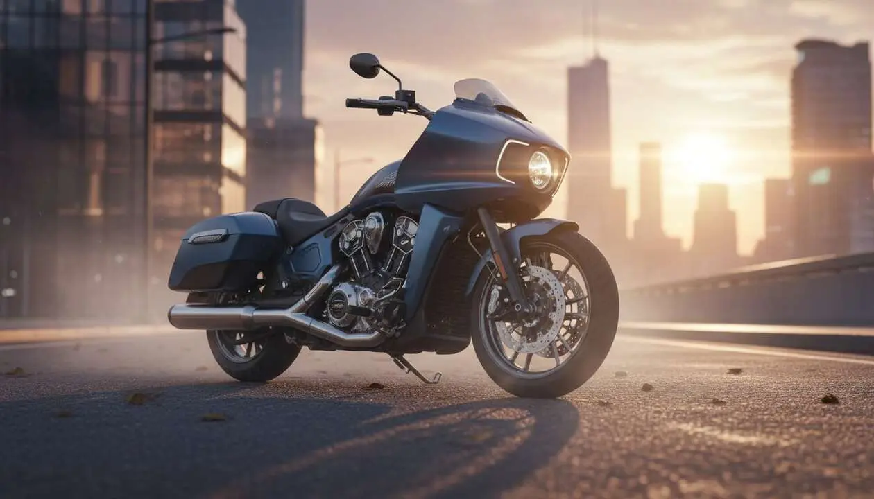  Indian Sport Chief RT 2026 con dise&ntilde;o renovado y &uacute;ltimas novedades para amantes de las motos deportivas &mdash; Imagen generada por IA 