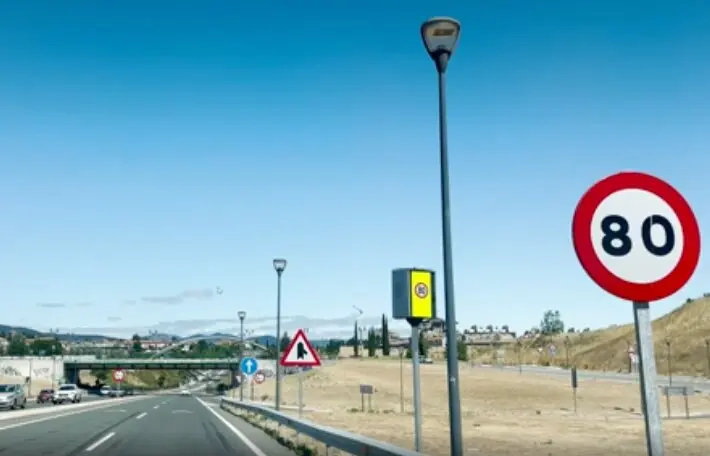 El radar de la A12 de Navarra