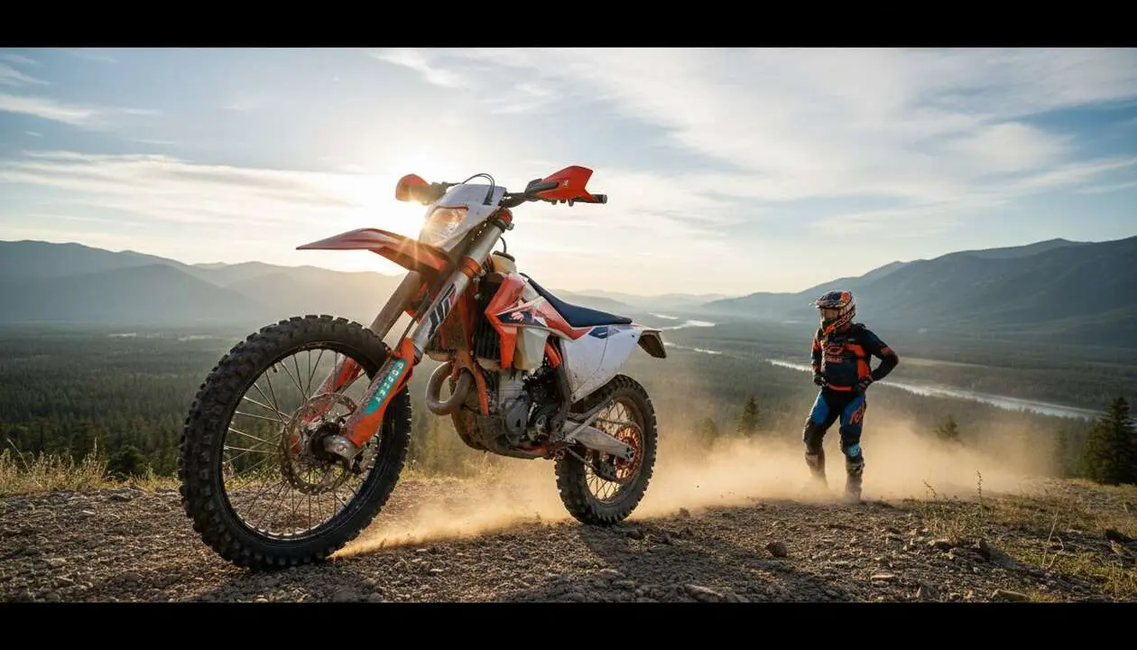  KTM 500 EXC-F 6DAYS 2027 presentada como la nueva joya definitiva para los amantes del enduro off road &mdash; Imagen generada por IA 