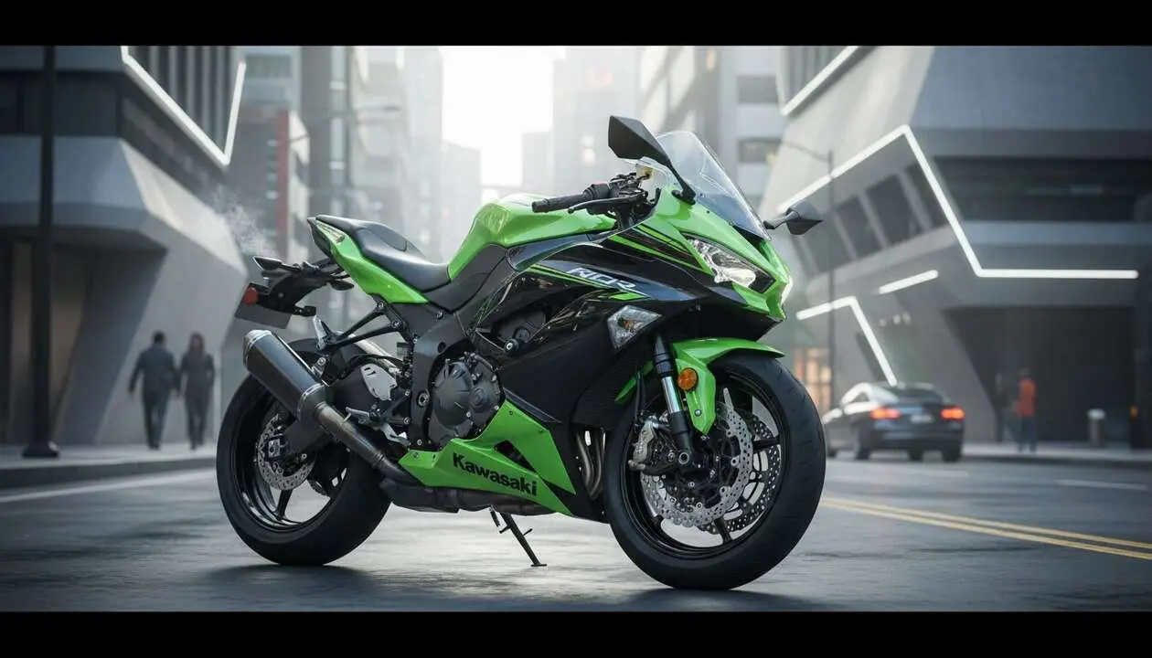  Kawasaki Ninja ZX-6R 2027 la moto deportiva que revoluciona el mercado con dise&ntilde;o y tecnolog&iacute;a avanzados &mdash; Imagen generada por IA 