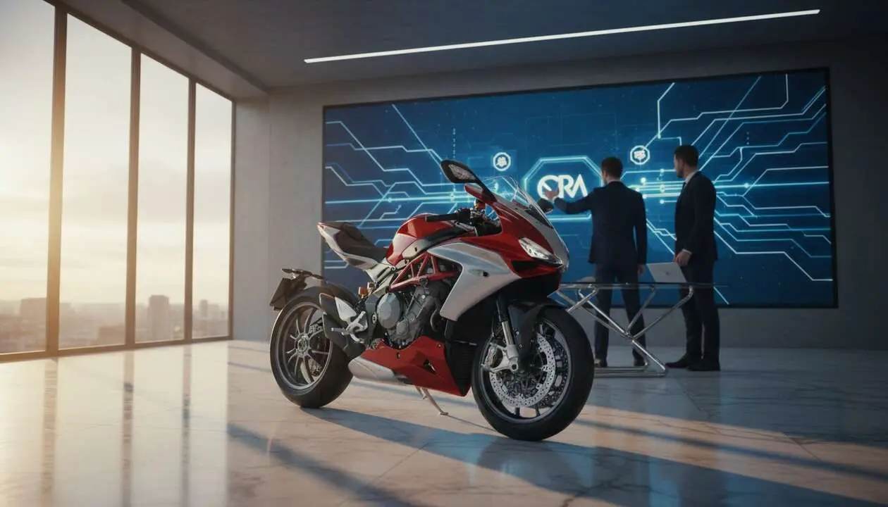  Patritalia y la posible compra de MV Agusta que cambiar&aacute; el futuro de las motos italianas emblem&aacute;ticas - Imagen generada por IA 